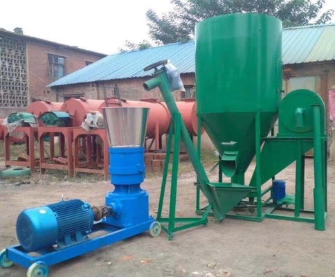 300-500kg Per Hr Poultry Feed Production Line For Making Pellets